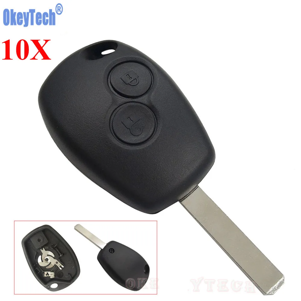 Buy OkeyTech 10PCS/LOT 2 Button Car Key Case For