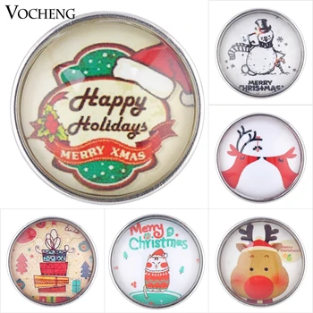 

Holiday Christmas Gift Glass Vocheng Ginger Snap Jewelry 7 Styles Vn-1672