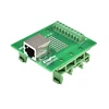 1 шт., переходник RJ45 8p8c с гнездом на Клеммную колодку ► Фото 1/5