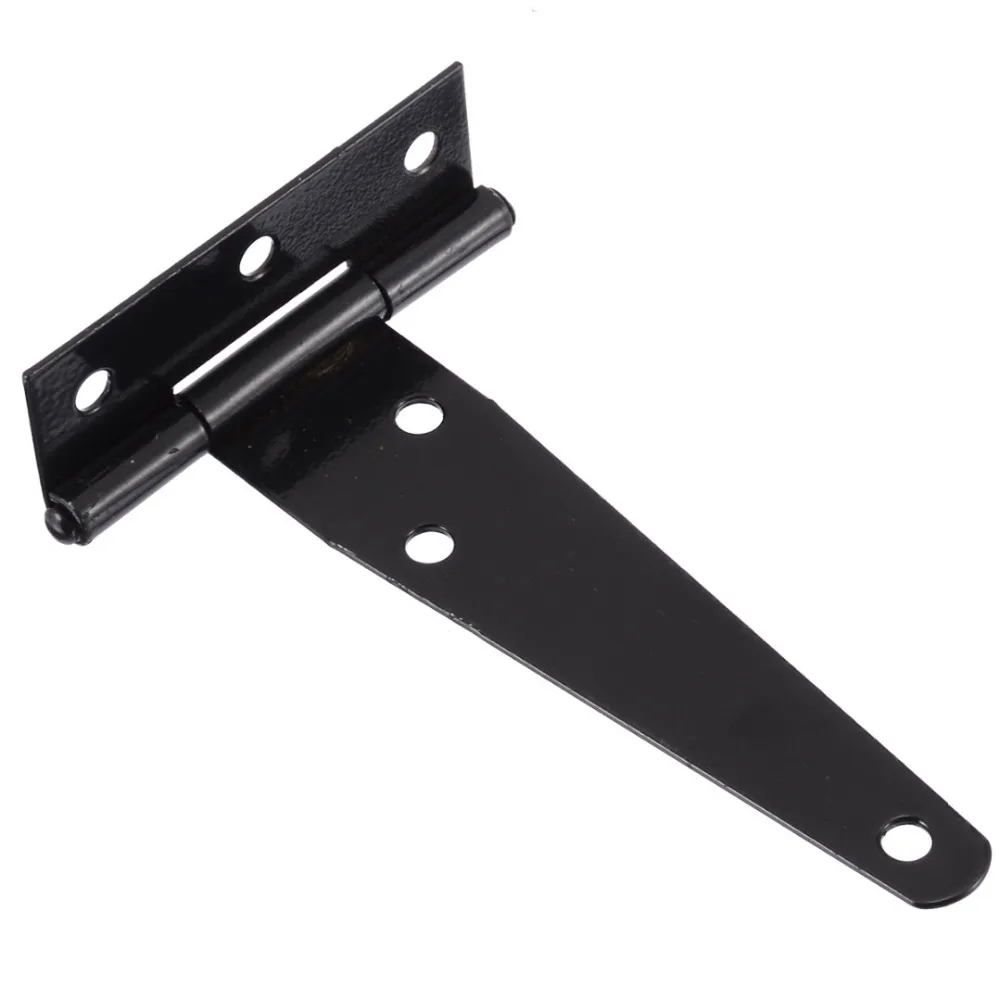 Iron Tee Hinge Black T Hinge Hinge Garden Shed Door Wooden Gate 4''/6''/8''/12'' for
