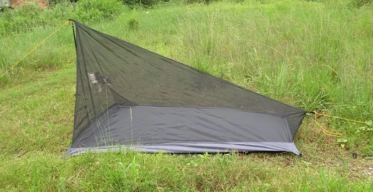 Ultra-leve Gramas! Trapezoidal Única Tenda Gaze - Verão Mosquito 592 1-2persons 3 High Quality Esporte e Lazer