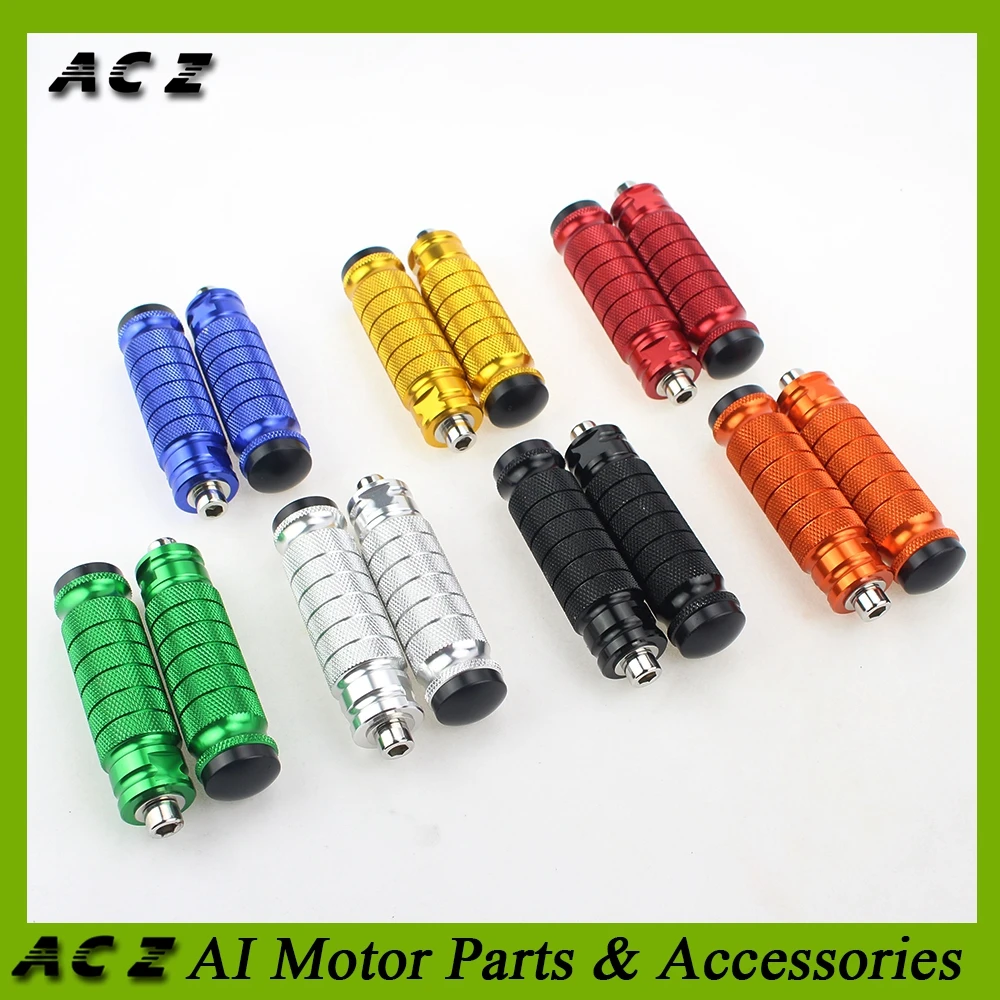 

ACZ Motorcycle Mondified Footrests CNC Aluminum Folding Rearset Foot Peg Pedal Footrest FootPegs Universal For Yamaha Suzuki KTM