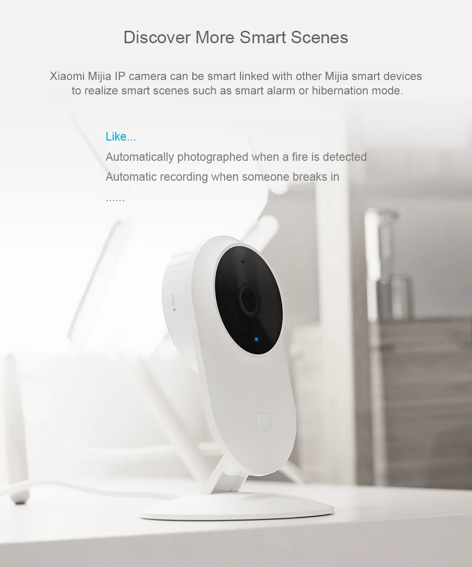 Xiaomi Mijia умная ip-камера 1080 p 2,4g& 5,0g Wifi Беспроводная 130 широкоугольная 10 м ночного видения
