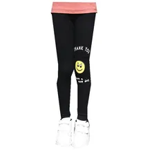 Новая модель детской одежды для девочек; Осенняя модная одежда для отдыха с улыбающимся лицом для девочек; детское нижнее белье