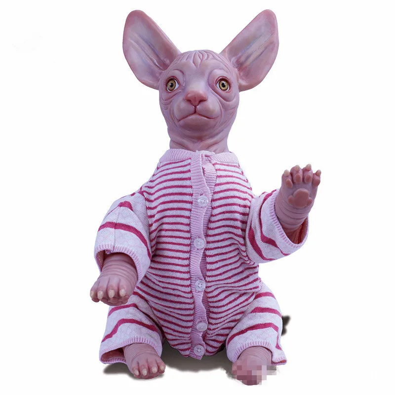stuffed sphynx cat