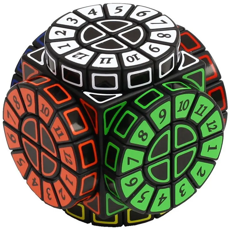 

Time Machine Magic Cube Creative Souvenir Edition Puzzle Toy Cubo Magico with Extra free Stickers X'mas gift idea Brithday gift