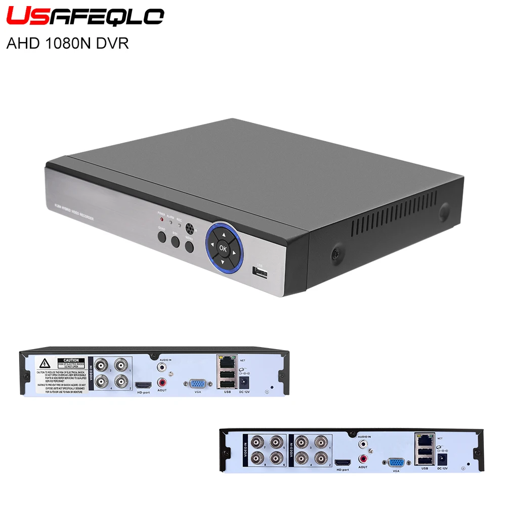 AHDM DVR 4/8/16 канальный AHDNH CCTV AHD Гибридный DVR/1080 P NVR 4в1 видеорегистратор для камеры IP