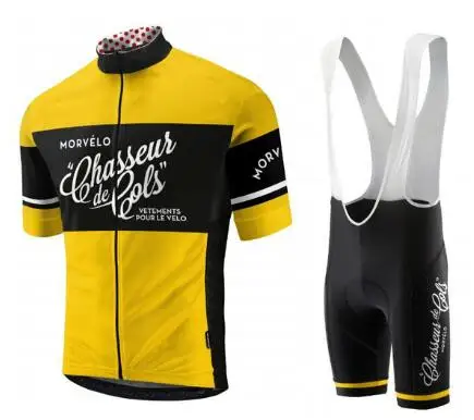 

2018 Morvelo Breathable Summer Cycling Jersey Bib Shorts Set Bicycle Sport Wear Clothing Clothes Shirt Quick Dry
