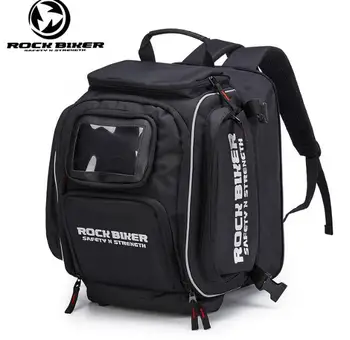 

New ROCK BIKER waterproof black color helmet bag motorcycle luggage for motorcycle off-road fuel tank bag 61