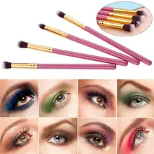 4pcs Eyes Makeup Brushes Set Kits Small Size Eyeshadow Cream Power Powder Foundation Cosmetic Eye Shadow Brush Tools