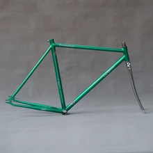 Customize Fixie Bike frame Chrome molybdenum steel ancient single speed fixd gear bike frame 700C bike 49cm 52cm 55cm celt radium chrome steel mountain bike frame italian steel imports renault steel mountain bike frame