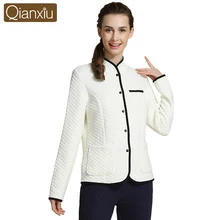 Qianxiu Pijama unicornio для женщин v-образным вырезом кардиган взрослых Soild Onesies