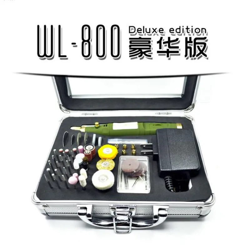 Электрическая вращающаяся дрель WLXY 800D 80 шт. набор инструментов для полировки в