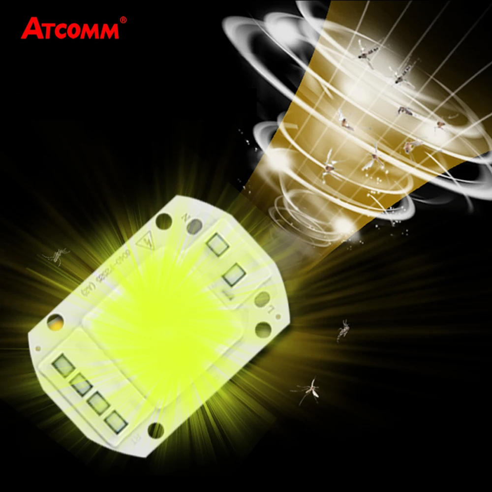 Анти москитный светодиодный чип COB лампа 20 Вт 30 Вт 50 Вт высокой мощности Светодиодный фотокаталитическое средство от москитов ловушка огни
