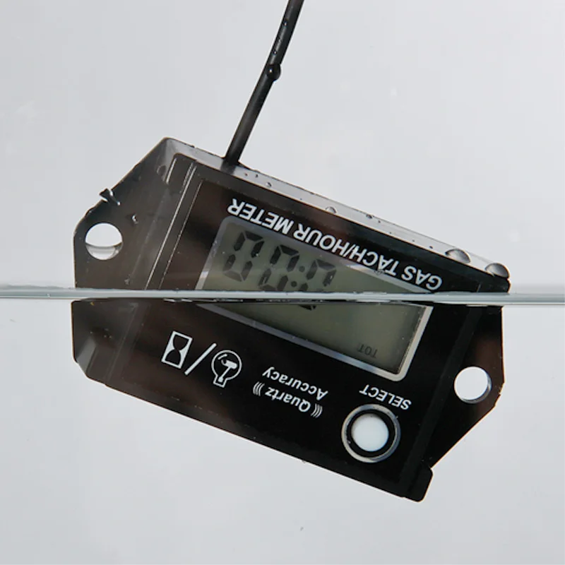 

Free Shipping!Digital Resettable Waterproof Hour Meter Gasoline Engine Tachometer RL-HM026