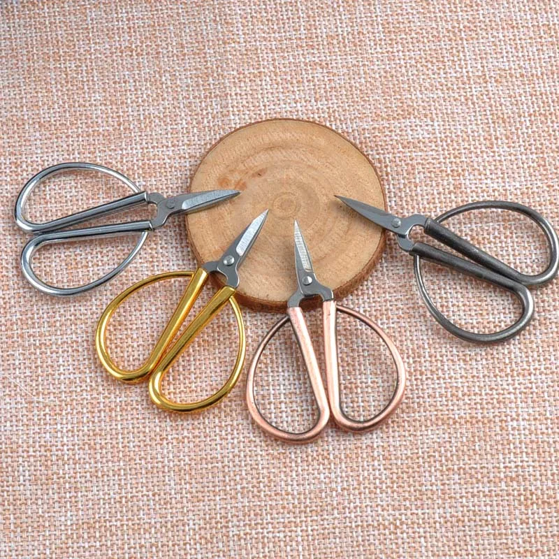 Good Quality Mini Size Vintage Sewing Scissors Stainless Steel Abrasion