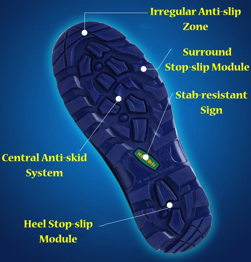 Осенняя повседневная мужская обувь, защитная обувь со стальным носком, нескользящая рабочая обувь, весенние защитные ботинки, мужские