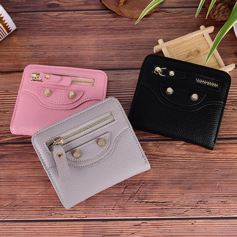 Mini Female Thin Money Cash Pocket With Card Holder ladies purse Cute Wallet Girls Women Small Coin Purse Lady Slim Cat Wallet