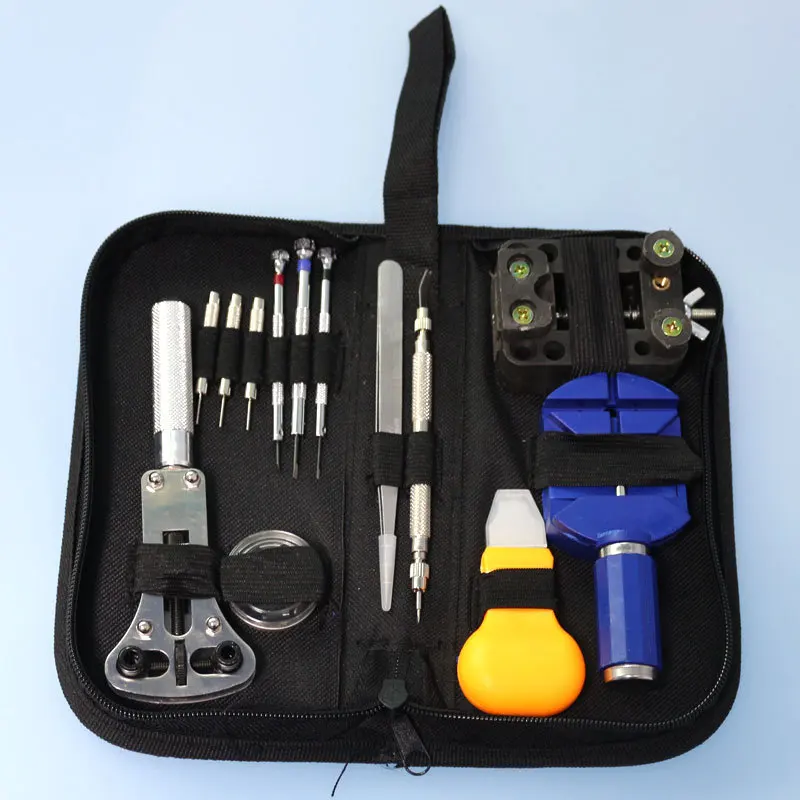 High Quality Useful Practical Watch Band Repair Tool Table Kit Case