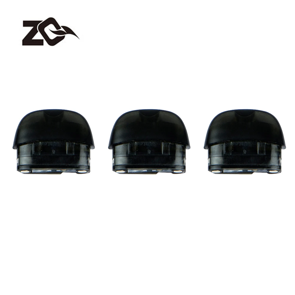 

3pcs/lot Electronic Cigarette Replacement Cartridge Original ZQ VI Vape Tank 2ml Capacity for ZQ VI Vape Pod