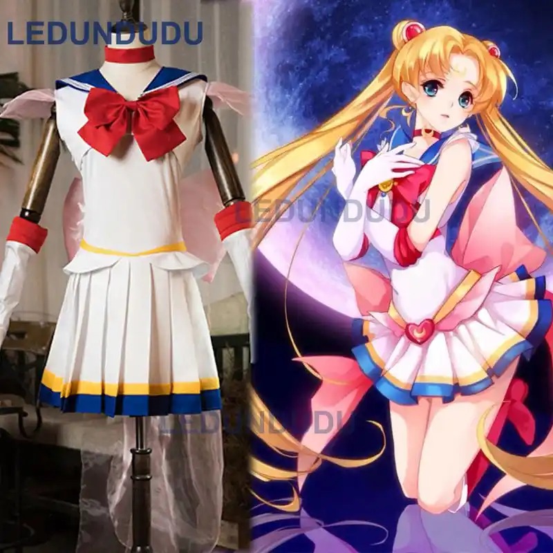 Anime Sailor Moon Crystal Cosplay Costumes Tsukino Usagi