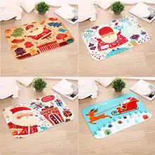 Новые рождественские коврики домашние ковры для декора тряпичный коврик в ванную комнату комнаты коврик 40 см* 60 см# 2n12FN