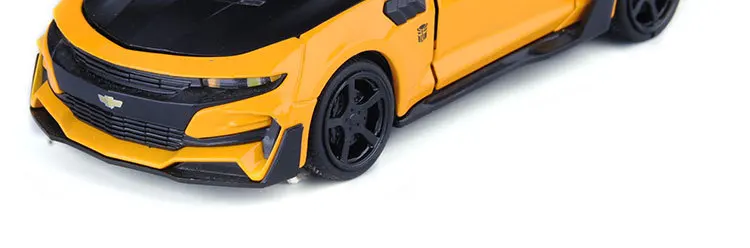 Литье под давлением Comalo Bumblebee 1:32 модель моделирования металлический автомобиль сплав автомобили транспортные средства вытяните назад игрушки коллекция подарки для детей