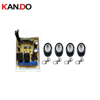 

DC12V DC24V 2CH RF Wireless Remote Control Switch System Receiver +ellipse shape Transmitters Learning code / window/Garage Door