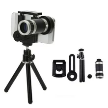 8X оптический зум телескоп объектив портативный мобильный телефон камера телеобъектив со штативом для iPhone 6 7 8 samsung смартфон