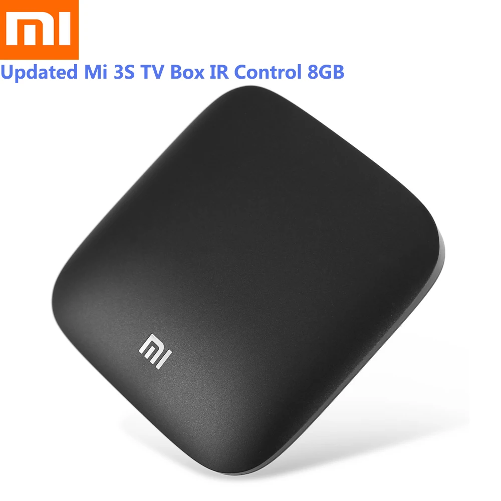 Обновленный Xiaomi mi S 3 tv Box Android 6 0 4 К 2 ГБ 8 HD медиаплеер четырехъядерный Amlogic S905X Dolby DTS