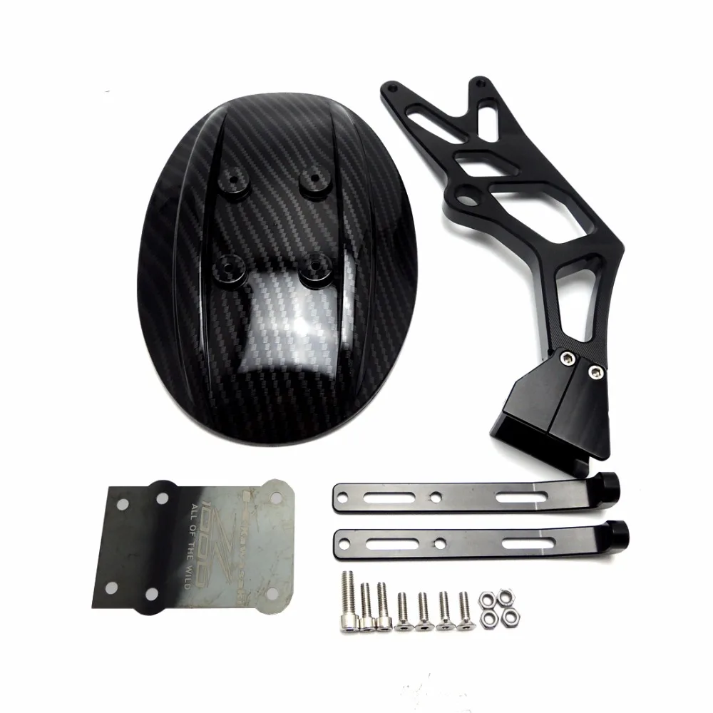 

For Kawasaki Z1000 Z1000SX 2010-2016 Motorcycle CNC Aluminum Rear Wheel Tire Fender Mudguard Block