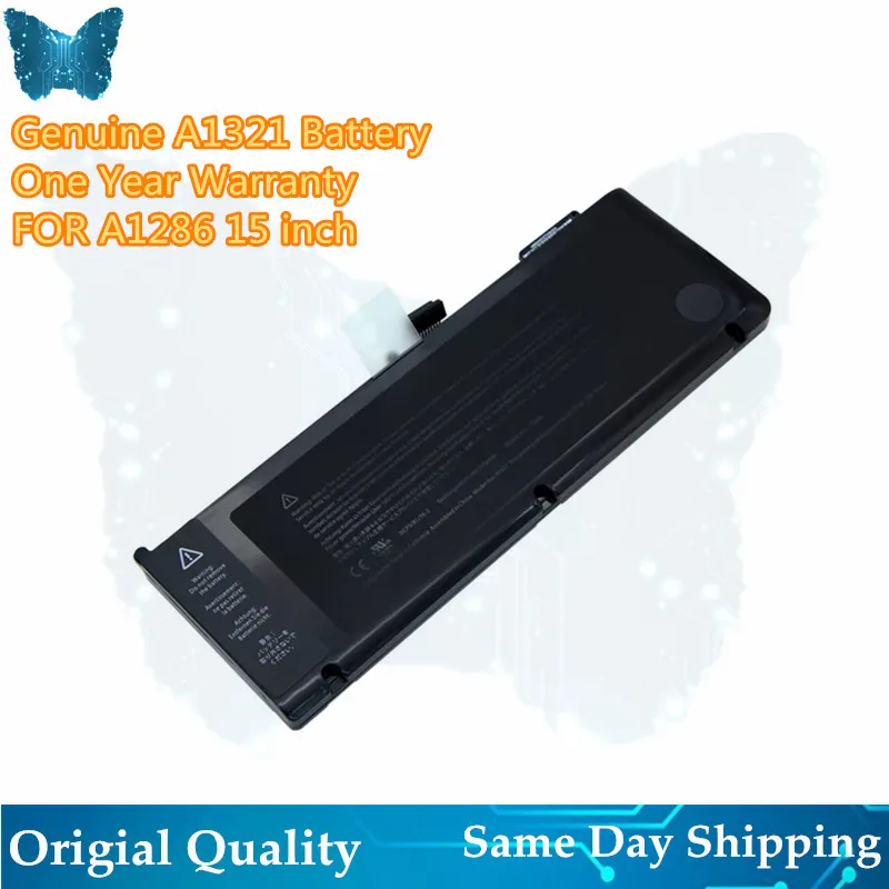 Аккумулятор GIAUSA 73Wh 10 95 в A1321 A1286 для Apple MacBook Pro 15 дюймов MB985CH/A MB985J/A MB985LL/A MB986CH/A |