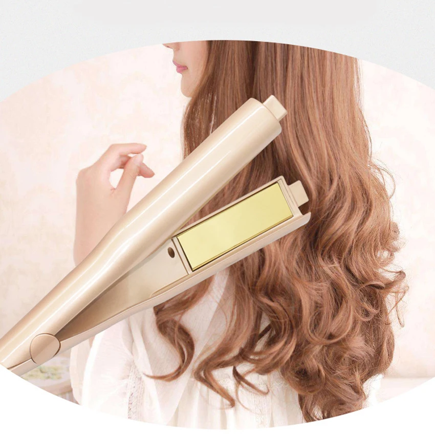 2 in 1 Hair Straightener Flat Iron Electric Magic Hair straightening Styling Tools for Salon Spain group buy Free Shipping 2 in 1 Hair Straightener Flat Iron Electric Magic Hair straightening Styling Tools for Salon Spain group buy Free Shipping