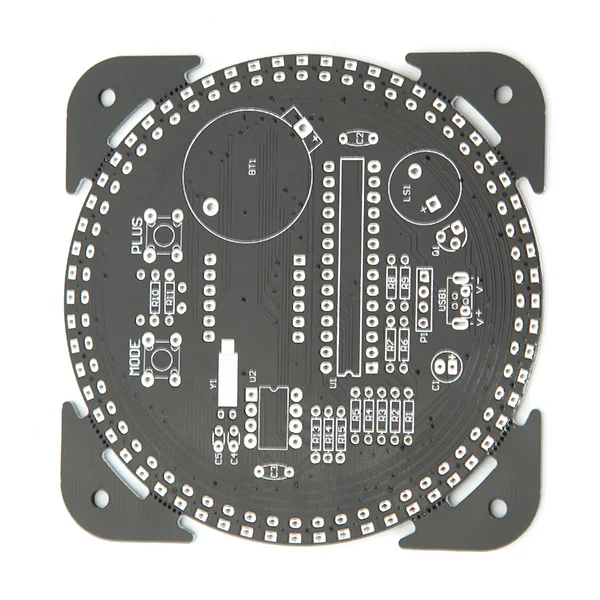 Обновление DIY EC1515B DS1302 свет Управление вращения светодиодный набор для электронных часов музыки доски световой сигнализации Управление часы