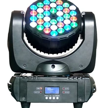 DHL 36X3 Вт RGBW диодный луч мыть движущаяся голова сценический свет с DMX512 DJ диско PAR лазерный проектор эффект освещения