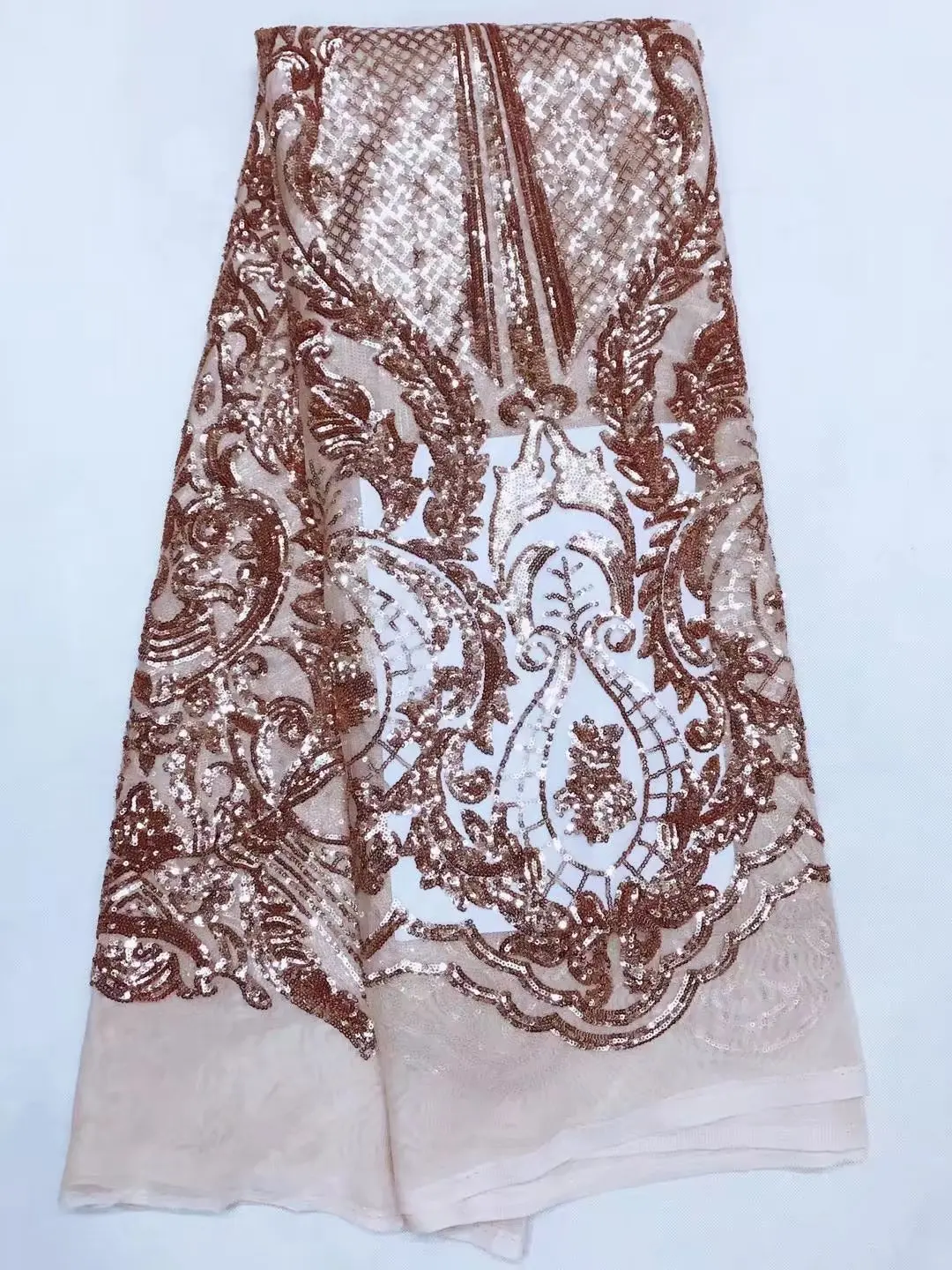 long dress net fabric