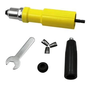 

Electric Rivet Nut Tool Machine Riveting Tool Cordless Riveting Drill Adapter