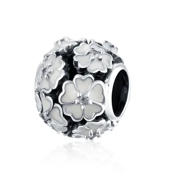 

European and American fashion jewelry 925 Sterling Silver Diamond series - hollow parts