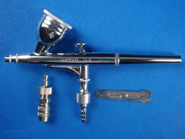 

High Quality U-STAR U-3 U3 9cc 0.3mm Multi-Purpose Precision Dual-Action Trigger Gravity Feed Airbrush, Spray Gun,Made in TaiWan