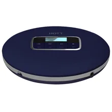 HOTT Portable Personal CD Player with Headphone Jack, Anti-Skip / Shockproof Protection Compact CD Music Disc Walkman Player
