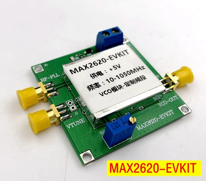 

MAX2620 VCO Module RF Oscillator Clock Frequency Source RF Oscillator