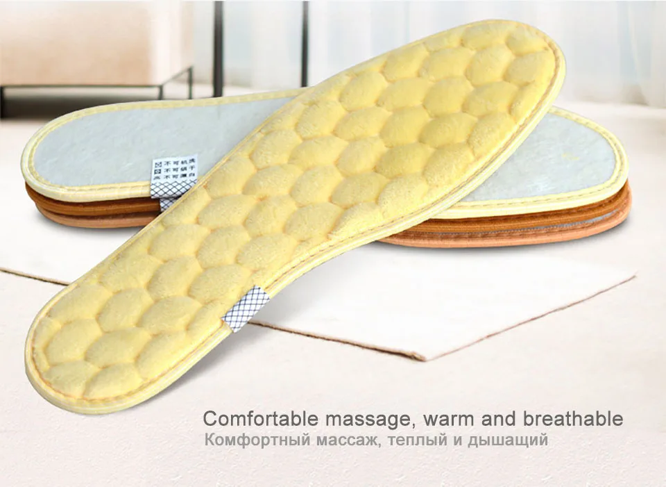 Gold warm insole Details 2