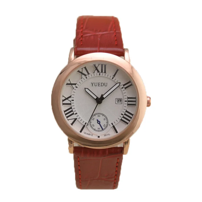 

fashion quartz woman watch man waterproof wristwatch unisex hour famous luxury brand red blue brown black white roman classic