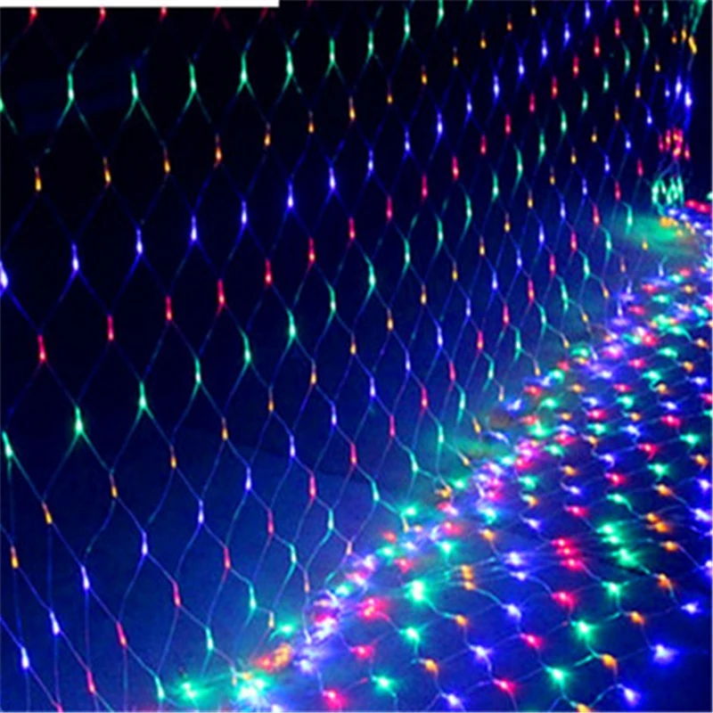 Kingoffer LED Net Light 1.5*1.5M/3*2M 8 kinds of pattern weaving Mesh string lights Christmas Xmax Holiday Garden Curtain light Kingoffer LED Net Light 1.5*1.5M/3*2M 8 kinds of pattern weaving Mesh string lights Christmas Xmax Holiday Garden Curtain light