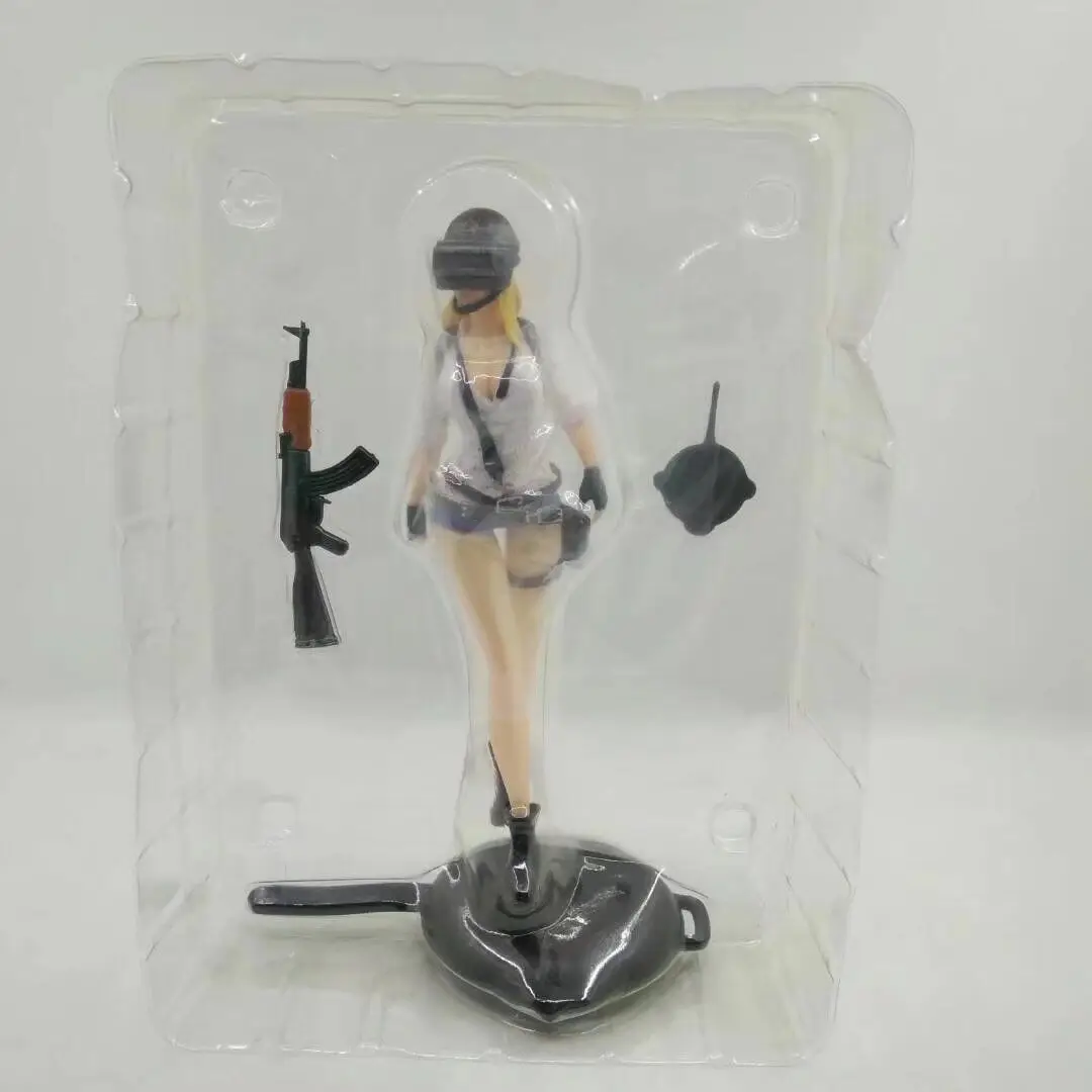 Playerunknown de batalla hombres/mujeres juego/BATTLE ROYALE PVC figura de juguete modelo coleccionable 17,5-18 cm Playerunknown de batalla hombres/mujeres juego/BATTLE ROYALE PVC figura de juguete modelo coleccionable 17,5-18 cm