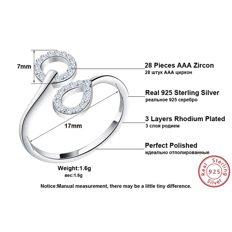 ORSA JEWELS женское серебряное кольцо из натуральной 925 пробы с австрийским кубическим цирконием ААА, обручальное кольцо, ювелирное изделие для женщин SR09