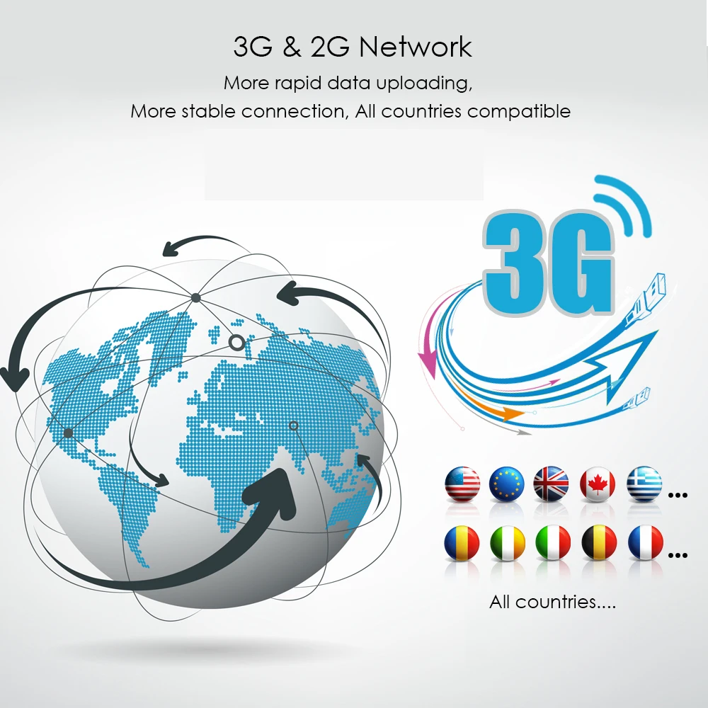 GPS трекер 3G автомобильный водонепроницаемый с аккумулятором 9 72 в|GPS-трекеры| |