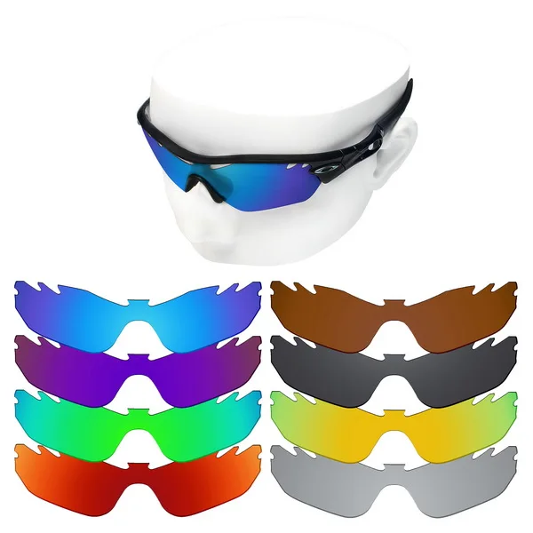 

OOWLIT Polarized Replacement Lenses for-Oakley Radar Edge Vented OO9184 Sunglasses