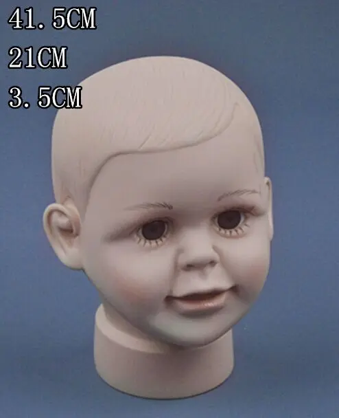 Child Head Hairdress Boy Mannequin Doll Professional Hairdressing Heads After Make Up Display Manikin Wig Mannequin Decoration