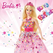 BARBIE VESTIDO DE CUMPLEAÑOS